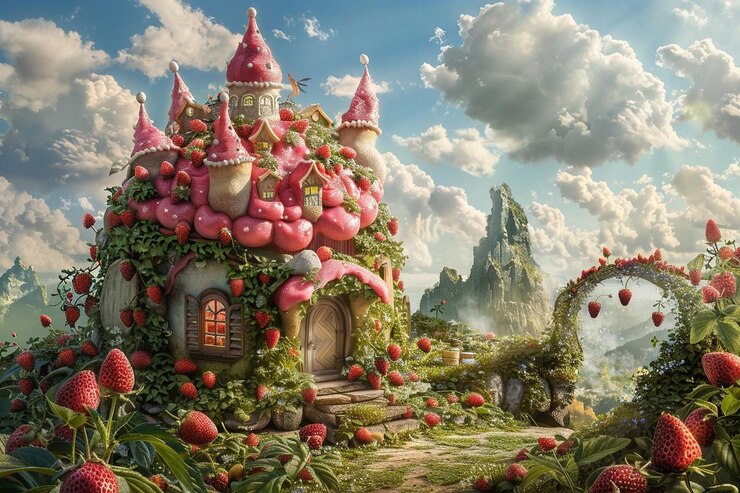The Enchanting World of the Cream Berry Fairy